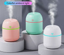 Mini Umidificador USB Inteligente com Difusor de Aromas