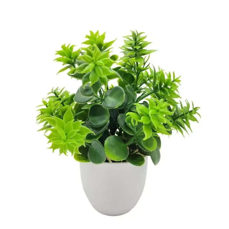 Planta Artificial Decorativa com Vaso