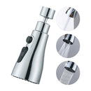 Extensor de Torneira 3 em 1 Universal – Rotação 360°, 3 Modos de Jato e Alta Pressão