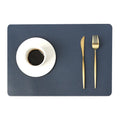 Jogo Americano de Mesa Estilo Nórdico em Couro Dupla Face – Térmico, Impermeável e Resistente a Óleo (Retangular)